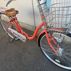 11Ｊ４　ホームサイクル２６サイズ　オートライト付き　自転車専門店の中古車です★　【消費税込み・防犯登録６００円込みの画像