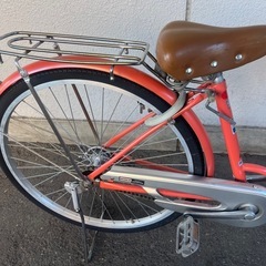 11Ｊ４　ホームサイクル２６サイズ　オートライト付き　自転車専門店の中古車です★　【消費税込み・防犯登録６００円込みの画像