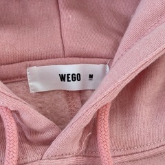 美品☆ WEGO プルオーバーパーカー　ピンクの画像