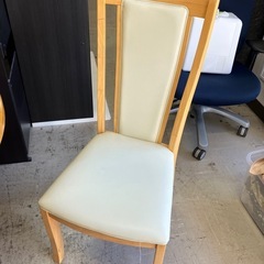 石 2511-046 ダイニングテーブル イス 4脚セット バラ売り不可 ※椅子の生地はがれあり キズ 汚れありの画像