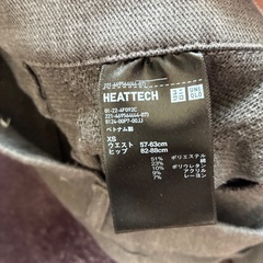 ユニクロ　ヒートテック　サイズXSの画像