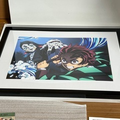 鬼滅の刃　描きおろしイラストA4　キャラファイングラフ　竈門炭治郎　魘夢の画像