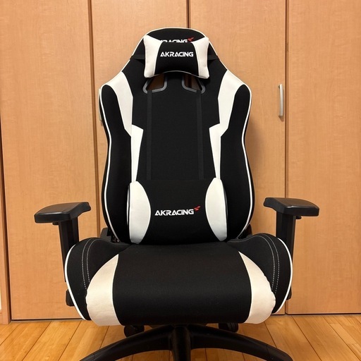 AKRACING WOLFシリーズ　ホワイト