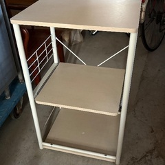 ☆3段のキッチンラック　棚の画像
