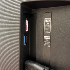 訳ありHisenseテレビ55型2019年の画像