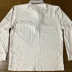 薄いグレー　カットソーの画像