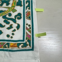 ●■★【未使用】LEONARD レオナール リボンプリント バスタオル 大判 サイズ60×125cm の画像