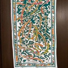 ●■★【未使用】LEONARD レオナール リボンプリント バスタオル 大判 サイズ60×125cm の画像