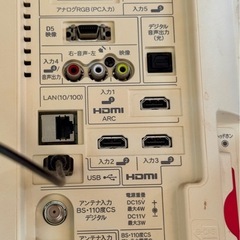 古い古いテレビの画像