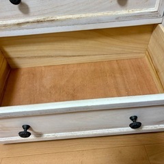 シャビーチェスト3段（アンティーク調）
の画像