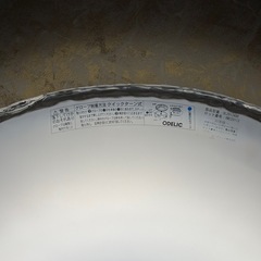 調光可能シーリングライト（3台あります）の画像