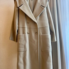 極美品　定価3万6000円　ルックキャストオーバーフィットウールケープコートの画像