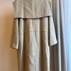 極美品　定価3万6000円　ルックキャストオーバーフィットウールケープコートの画像