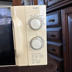 ツインバード　でんしれんし電子レンジの画像