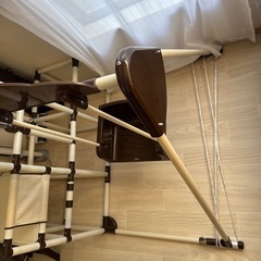 室内すべり台つき付きジャングルジムの画像