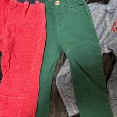 90サイズ　子供服　ズボンの画像