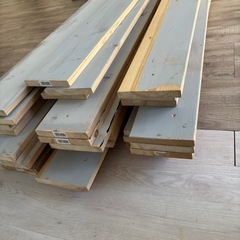 SPF 1×6材　34枚セット　木材　板　中古　の画像