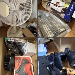 家具 家電 生活雑貨 まとめてお引き取り・バラ売り不可 冷蔵庫 洗濯機×2台 扇風機 電気ストーブ×2 VRゴーグル×2 フォトフレーム ミニ扇風機 ミニ加湿器 ほか 全てまとめてお引き取り出来る方の画像