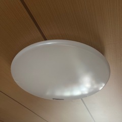 シーリングライトLED  8畳 オーム電気2021年製　リモコン付きの画像