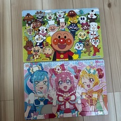 プリンセス、アナ雪、プリキュア、アンパンマンパズルの画像