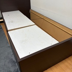 ニトリ　シングルベッドフレームの画像