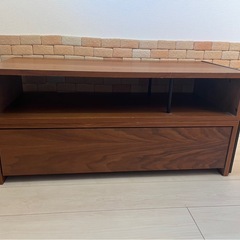 ウッド調テレビ台の画像