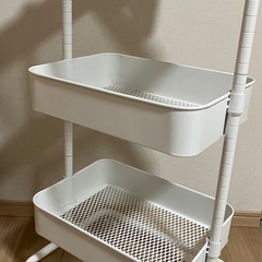 ニトリ　スチールワゴン　②の画像