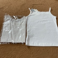 フランドル　白　タンクトップ　キャミソールの画像