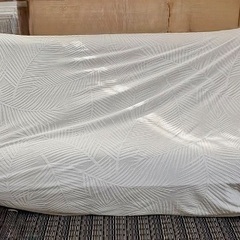 花柄ソファーベットの画像