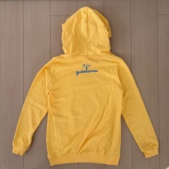 美品☆jin×gudetamaコラボ イエロー パーカー Mサイズの画像