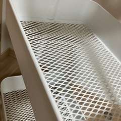 ニトリ　スチールワゴン　①の画像