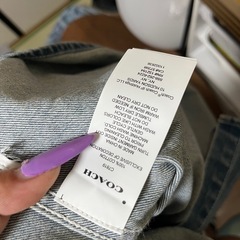 新品 ☆ COACH コーチ デニムジャケット ダンガリーシャツ XLの画像