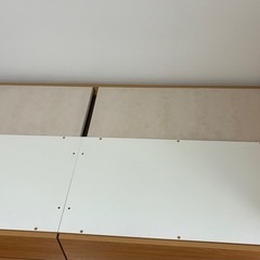 ベッドフレーム　シングル　引き出し付き　ニトリの画像