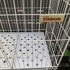 ペットゲージ　2段の画像