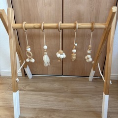 価格交渉可能！木製 ベビージム  の画像