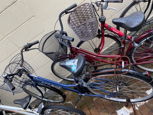 自転車三台