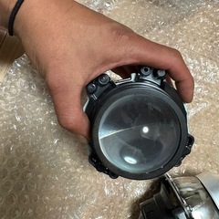 ウィッシュ10系HIDＤ２用プロジェクターヘッドライトインナー左右せセットの画像