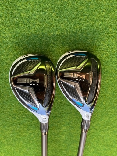 ゴルフ　 テーラーメイド SIM MAX レスキュー (ユーティリティ) 3U/4U 2本セット