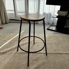 NOCE（ノーチェ）スツール　アイアン × 天然木　インダストリアルデザインの画像