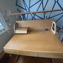 カリモク（20年以上前）の勉強机、お渡ししますの画像