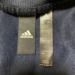 adidas ジャージ 130 ピンク ネイビーの画像