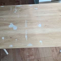 折りたたみテーブル　シェルフ付きの画像