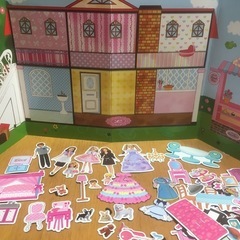 リカちゃんハウス　マグネットブックの画像