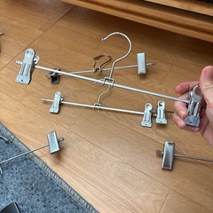 スカートハンガー6本の画像
