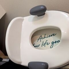 補助便座　ラック付の画像