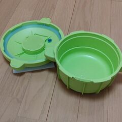 マイヤー 旧タイプ 電子レンジ圧力鍋 1.6L【箱あり・レシピ本つき】の画像