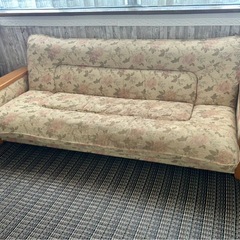 ソファベッド　3人がけの画像