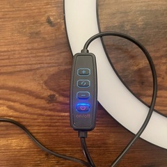 LEDリングライト　の画像