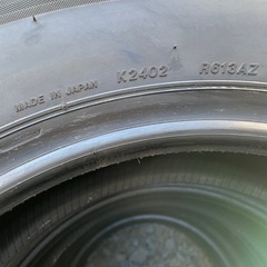 ハイエース　新車外し　タイヤ4本の画像