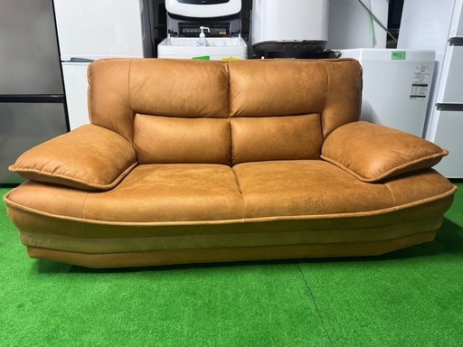 ソファー ARTTOWN  ソファ 2人掛け 2Pソファー ソファー 2P 幅160cm SOFA 新素材ファブリック 高級家具 大型 高級 レザーファブリック ソファ 2人掛け ソファ ローソファー カウチソファ ハイバック ソファ ダラース